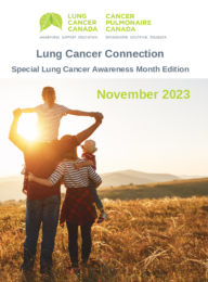 Infolettre Connexion Cancer Pulmonaire