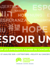 Rapport Les Différents Visages Du Cancer Du Poumon