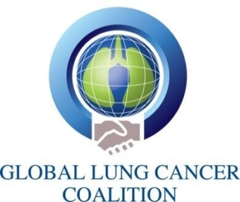 Logo globa lung cancer coalition