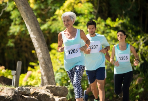 Marathon athletes running in the park 2023 11 27 05 36 16 utc